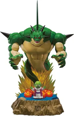 Immagine prodotto di Bandai Tamashii Nations Dragon Ball Z S.H.Figuarts Set di figure d'azione Porunga & Dende - Vieni avanti, autentico Shenron!- 42 cm