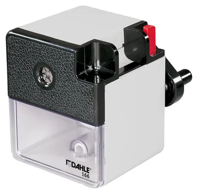 Produktbild von Dahle Bleistiftspitzmaschine 166 grau, für 12 mm Stifte