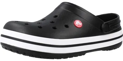 Produktbild von Crocs Crocband Clog Schwarz/Weiß - Pantolette - 11016-001