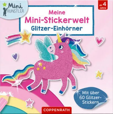 Obrázok produktu pre Meine Mini-Stickerwelt - Glitzer-Einhörner