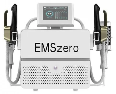 Produktbild von EMS ZERO Hybrid EMS-Gerät, 2 EMS- & Ballmassage-Griffe, 20.000 Kontraktionen pro 30 Min.