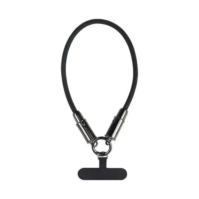 Produktbild von USB-C Armbandkabel 240 W 30 cm Schwarz zum Laden und Datenübertragen