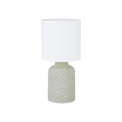 Image de Lampe de table Bellariva Gris, blanc