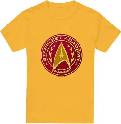 Image de Star Trek - T-shirt "Command" pour homme TV5917 (XXL) (Or)