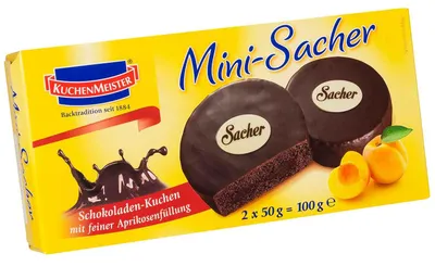 Produktbild von KuchenMeister Mini-Sacher 2x50g