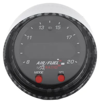 Image de Jauge de contrôleur de capteur AFR UEGO large bande série X 30-0300 avec affichage du rapport air/carburant de 52 mm et réglage automatique de la luminosité
