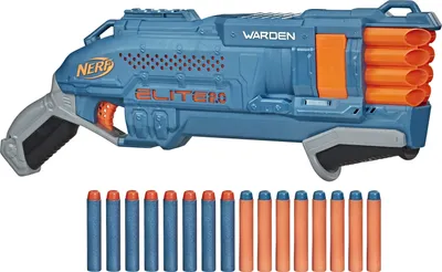 Obrázok produktu pre Zbraň Nerf Elite 2.0 Warden + 16 nábojov Hasbro