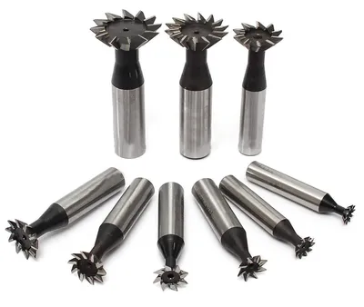 Immagine prodotto di Frese a taglio elicoidale HSS da 10 mm con angolo di 60° per lavorazioni CNC
