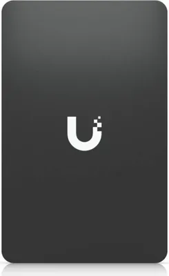 Produktbild von Ubiquiti UA-Card-B-10, Näherungszugangskarte, 13,56 MHz, Schwarz, 10 Stück(e), 85,6 mm, 54 mm