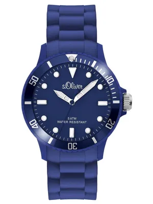 Produktbild von s.Oliver Uhr COLORS Silikonbanduhr SO-2577-PQ
