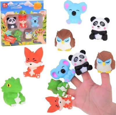 Produktbild von JOKOMISIADA Fingerpad-Set - Zoo Mundset 5-tlg