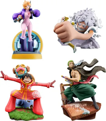 Immagine prodotto di Figurka PVC One Piece Petitramia Egghead Set 9 cm - Zestaw 4 Statui