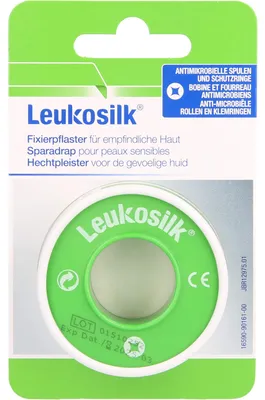 Obrázek produktu pro Leukosilk 1,25 cmx5 m Blisterkarte 1 St