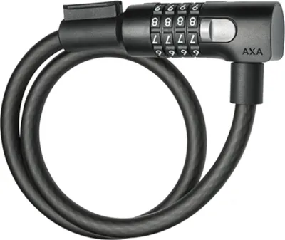 Produktbild von Axa Resolute Kabelschloss Schwarz 12 x 650 mm Schwarz 12 x 650 mm