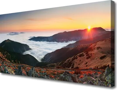 Produktbild von Tulup Leinwand-Bilder 100x50 Wandbild Canvas Kunstdruck Buchten Landschaft