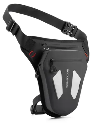 Beintasche mit Hüftgurt, reflektierend, 1L, für Outdoor & Radfahren