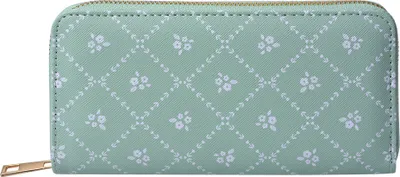 Image de Portefeuille Juleeze Vert Blanc 10x19 cm