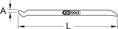 Produktbild von KS TOOLS 963.9785 Montagehebel