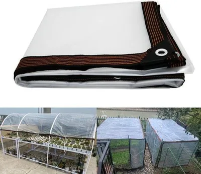 Produktbild von Famanu Abdeckplane transparent - 2 x 3 m, wasserdicht, reißfest, für Outdoor, Balkon, Garten