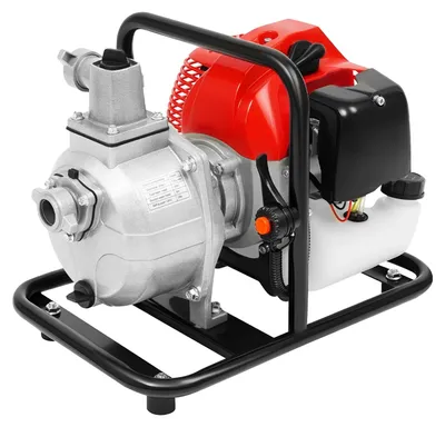 Obrázek produktu pro Benzínová vodní pumpa, výkon 1,25 kW, nízká spotřeba paliva, červená barva
