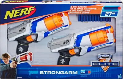 Immagine prodotto di HASBRO Nerf N-Strike Elite 2 x Strongarm B8995
