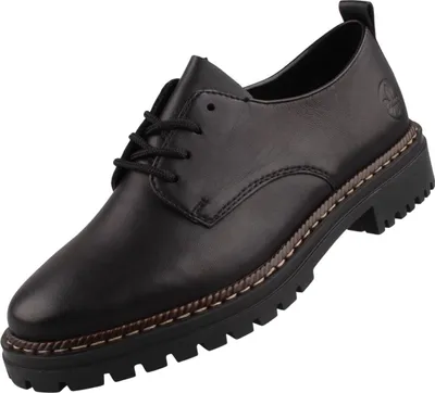 Produktbild von Rieker Klassische Schnürschuhe 52052-00 Damen 31363134363430 Schwarz 38 EU