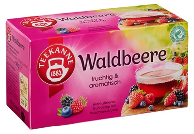 Zdjęcie produktu dla Czajniczek leśna jagoda mocna jeżyna i owocowa jagoda 50g