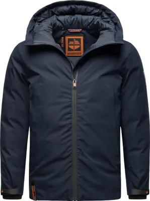 Produktbild von Stone Harbour Moagaa Wasserdichte Herren Winterjacke mit Kapuze Wintermantel Outdoor Parka Navy Gr. 56 - XXXL