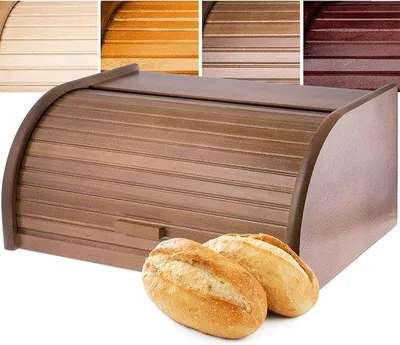 Produktbild von Famanu Brotkasten mit Deckel - Aufbewahrung für Brot und Gebäck