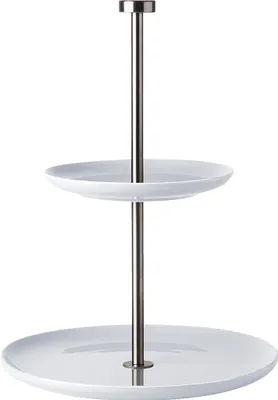 Produktbild von ASA Etagere flach, 2 stufig D.15/22cm, H.25cm ONO