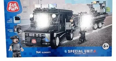 Obrázok produktu pre Stavebnica ELEFUN Brygada SWAT 764 dielikov