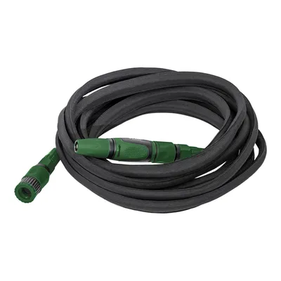 Produktbild von STIER flexibler Gartenschlauch Premium 7,5m bis 15m, Universeller Gartenschlauch, ausgestattet mit Komfort-Multi-Jet-Spritzpistole