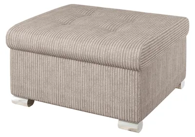 Produktbild von MIRJAN24 Polsterhocker Niko Klein, Stilvoll Sitzhocker vom Hersteller, Moderne Hocker (Farbe: Poso 03)