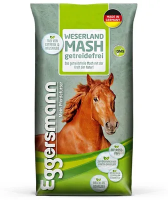Immagine prodotto di Eggersmann Weserland Mash – mash per cavalli, senza cereali, 15 kg