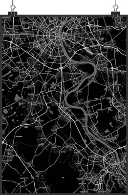 Produktbild von Mr. & Mrs. Panda Bild Wesseling DIN A4 - Geschenk, Plakat, Stadt Dorf Karte Landkarte Map Stadtplan, Wandbild, Wanddeko, drucke