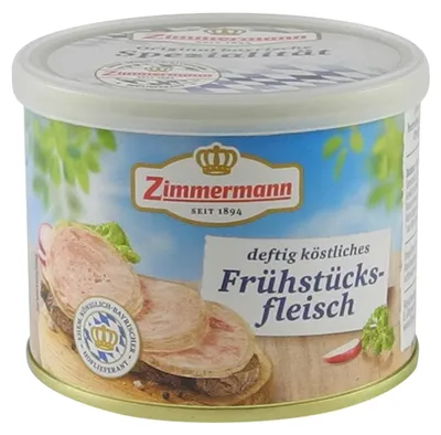 Produktbild von Delikatess Frühstücksfleisch von Zimmermann (200 g)