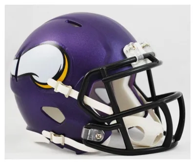 Immagine prodotto di Mini casco NFL Minnesota Vikings Speed Riddell Football Helmet