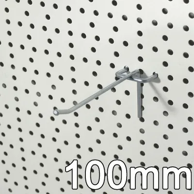 Produktbild von Einfachhaken für Lochblech, L= 100 mm 100 Stück