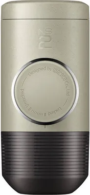 Obrázek produktu pro Přenosný manuální espresso kávovar Wacaco Minipresso NS2, Není potřeba nabíjení ani baterie, 80 ml, kapsle Nespresso, šedá/černá