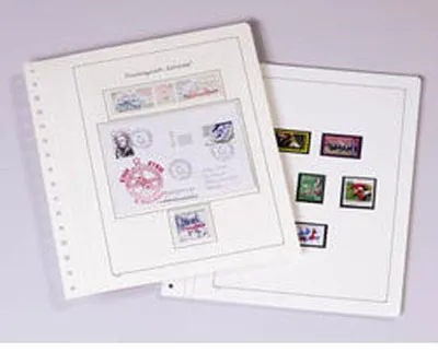 Produktbild von KABE Blankoblätter Albumpapier mit schwarzer traditionellerRandlinie, 10er Pack