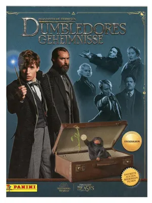 Obrázek produktu pro Panini – Fantastická zvířata – Série 3 – Dumbledorova tajemství – Sběratelské samolepky – – Album