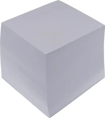 Produktbild von Westcott Notizzettel weiß 800 Blatt, Zettelblock geleimt 9 x 9 cm Blätter