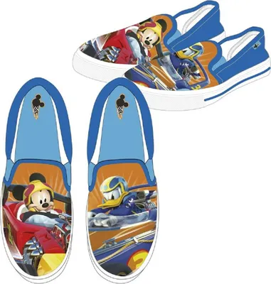 Produktbild von Disney Mickey Mouse Kinderhausschuhe – Bequeme Hausschuhe für Jungen und Mädchen in Blau 29