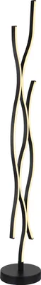 Produktbild von Globo Lighting Stehleuchte Metall schwarz matt, LED