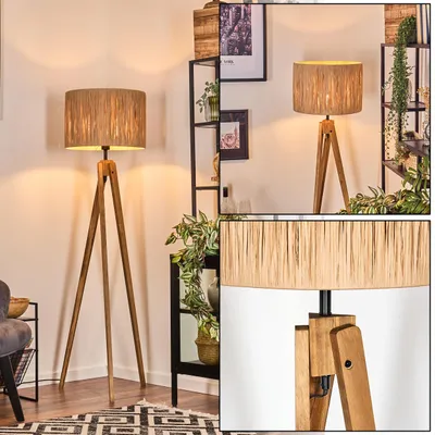 Produktbild von Mila Stehlampe aus Holz/Bambus in Natur