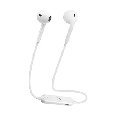 Image de Ecouteur Sport + Micro Bt 5.1 Blanc - Akashi