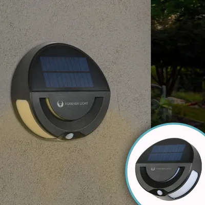 Produktbild von Forever Light Solarleuchte FLS-13 mit PIR-Sensor & 2 Lichtmodi