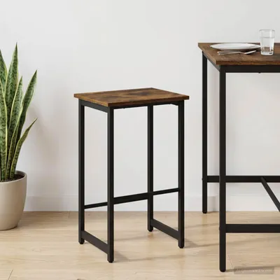 Zdjęcie produktu dla Maison Exclusive - Krzesło barowe z drewna bukowego, wymiary 40 x 32 x 64 cm