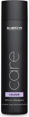 Produktbild von Subrina Professional Care Colour Silver Shampoo 250 ml Mattierendes Shampoo für blondes Haar