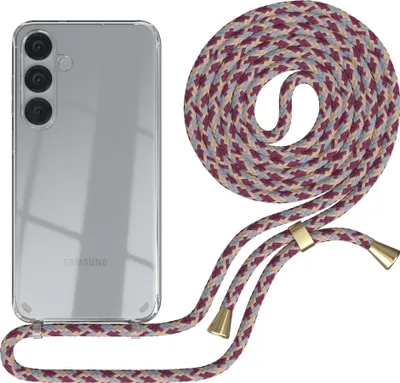 Produktbild von Samsung Galaxy S25 Plus / S24 Plus Case Chain Set Red Camouflage